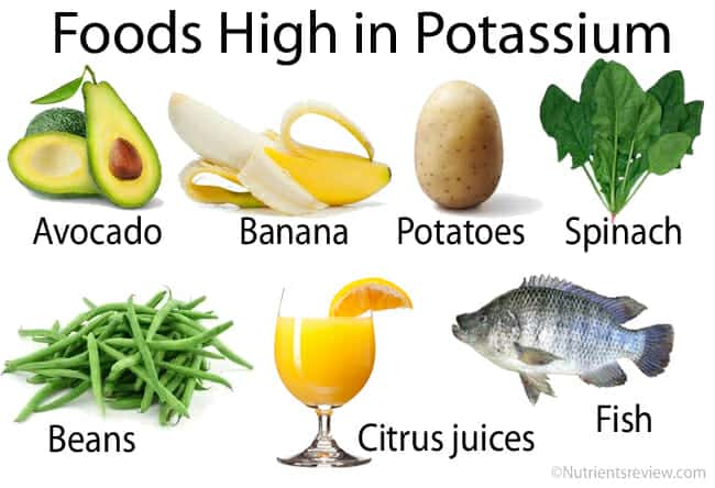 High-potassium-food