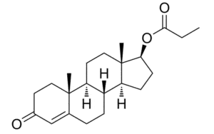 Testosterone Propionate Structural Formula
