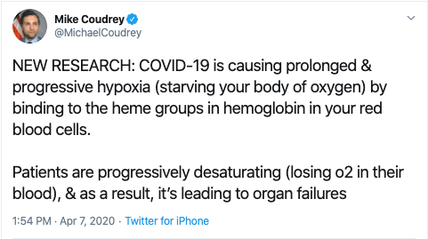 Covid-19 Causing Hypoxia