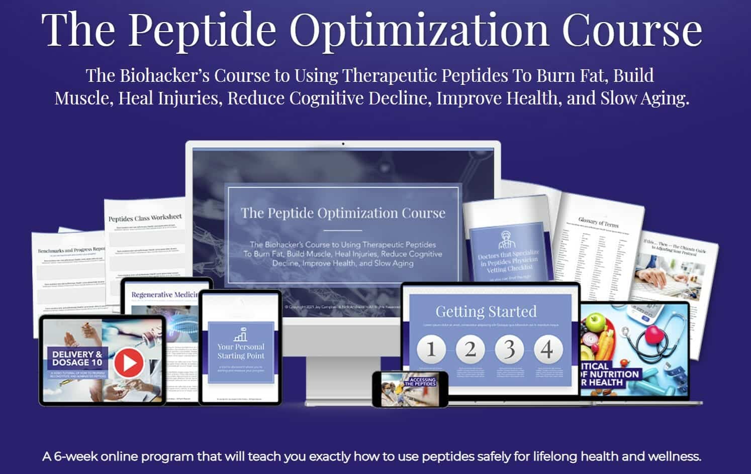 The Peptide Optimization Course: How To Fully Maximize Your Health