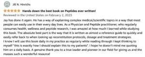 5-Star-Testimonial-Jay-Campbell-Peptides-Book