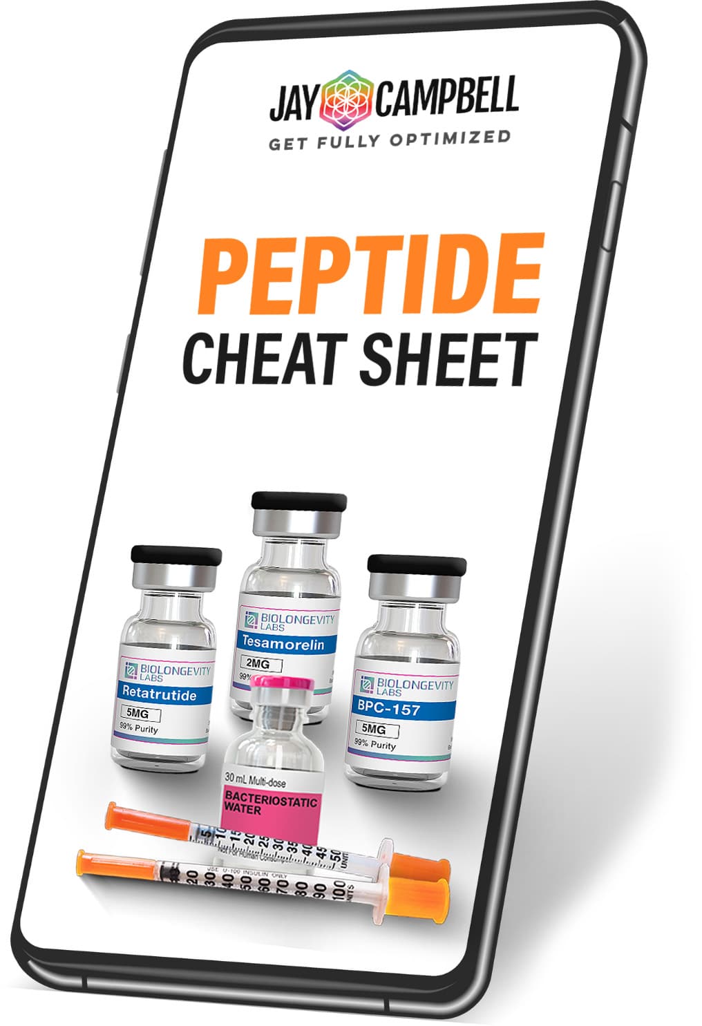 The Peptide Cheat Sheet | Jay Campbell